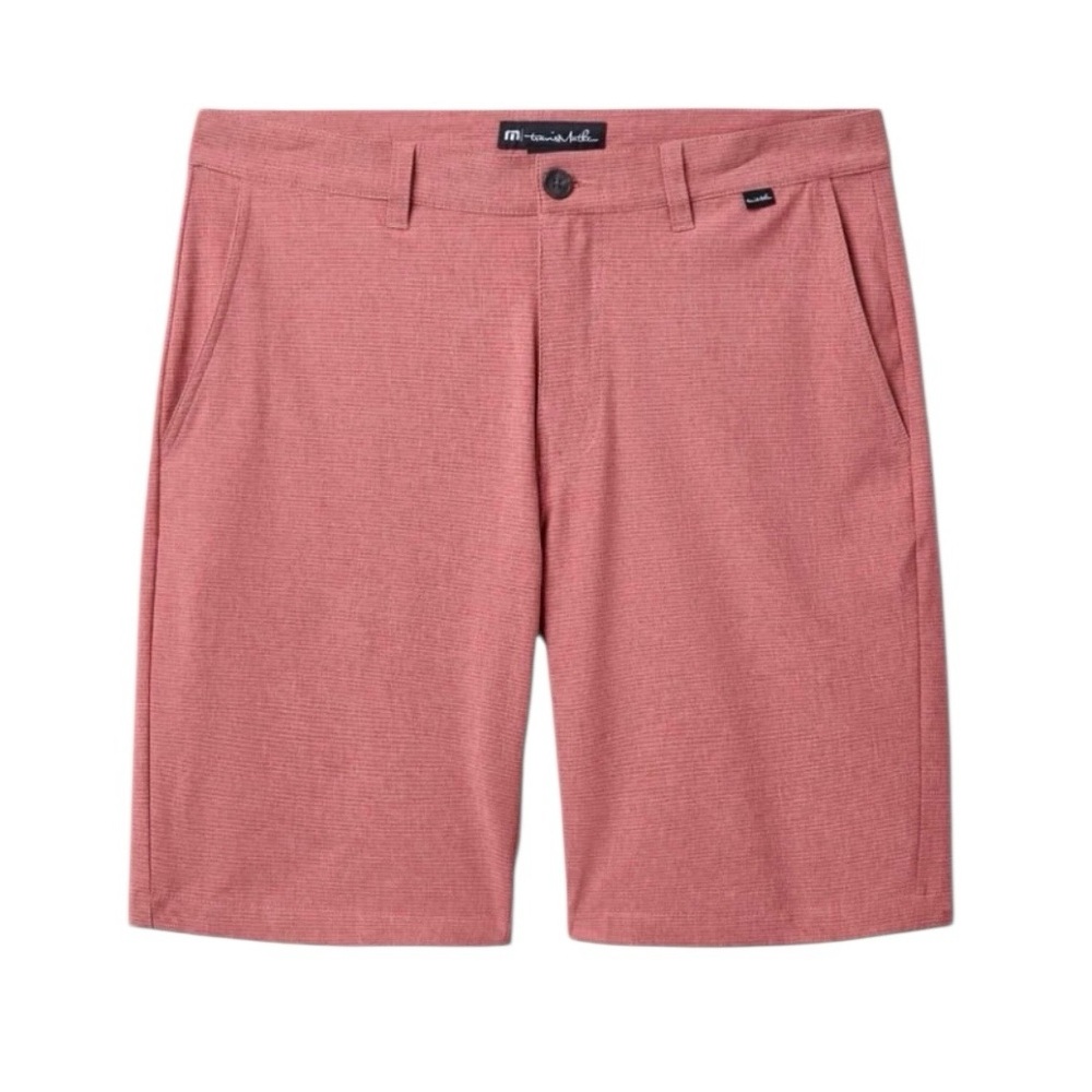 Travis‎ Mathew Sand Harbor Short Heather Red Size 35
